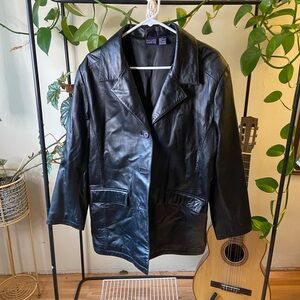 Vintage Hillard and Hansen Leather Jacket